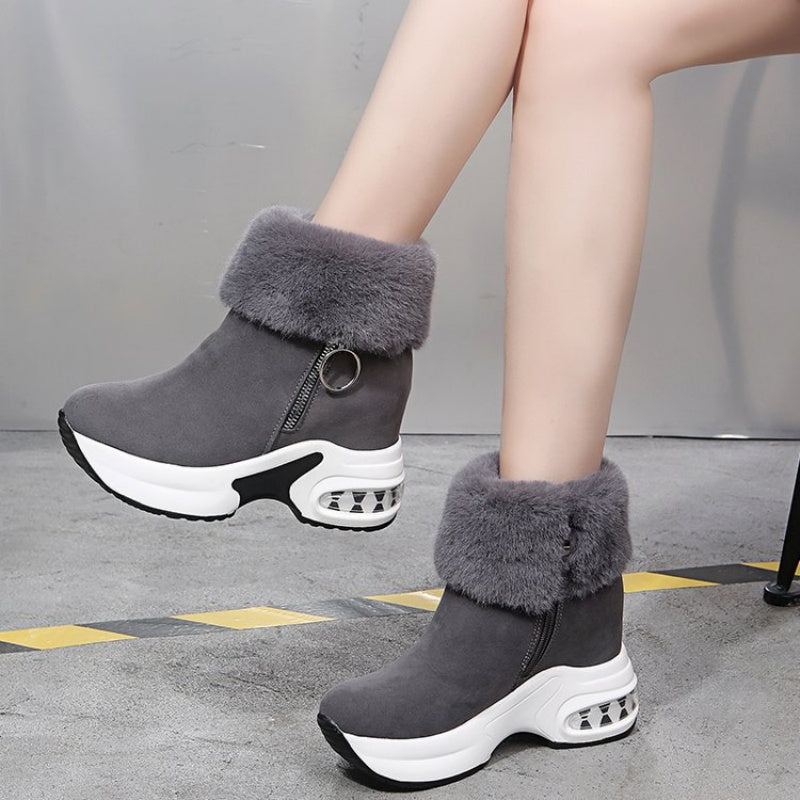 ✨Zachte, warme enkellaarsjes voor dames die je langer laten lijken, een must-have voor de herfst en winter, modieuze, comfortabele en veelzijdige schoenen🥰