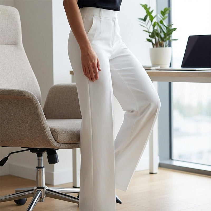 Damespakbroek met hoge taille