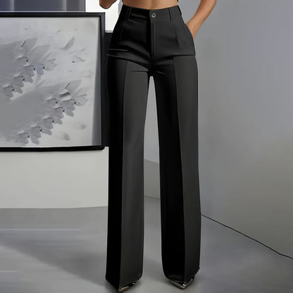 Damespakbroek met hoge taille