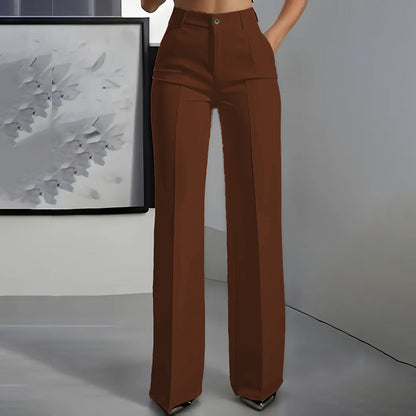 Damespakbroek met hoge taille