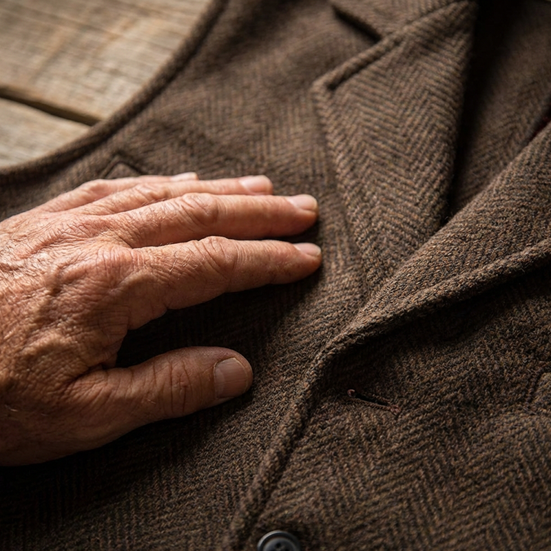 Slim Fit-vest voor heren, casual zakelijk