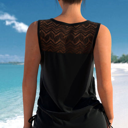 Nieuwe bikiniset voor dames (model 2026) in tanktopstijl met buikafslankend effect (incl. ingebouwde vullingen) — (incl. short) 🔥