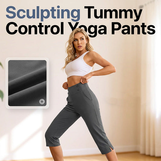 Elegante yogabroek met vormend effect