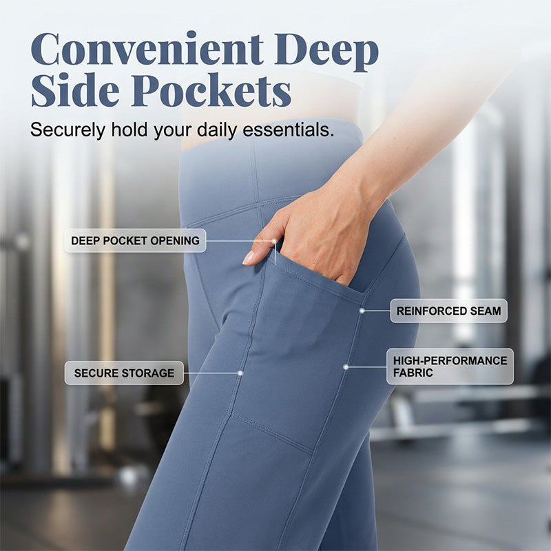 Elegante yogabroek met vormend effect