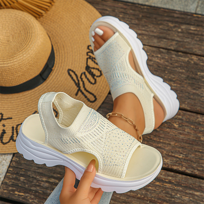 🔥🔥 Ademende plateau-sandalen van mesh voor dames