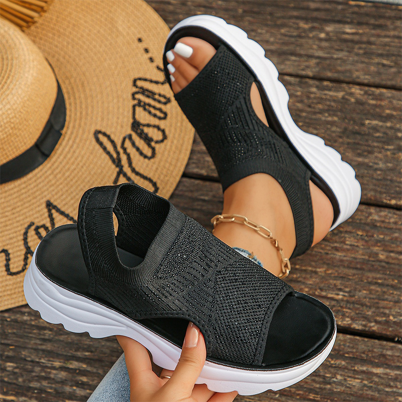 🔥🔥 Ademende plateau-sandalen van mesh voor dames