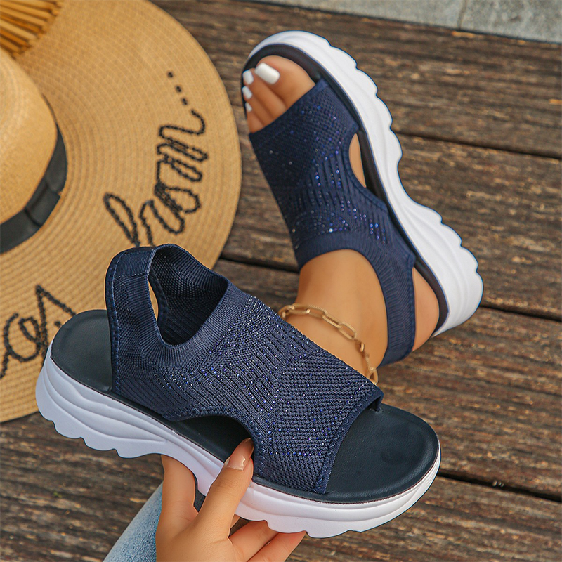 🔥🔥 Ademende plateau-sandalen van mesh voor dames