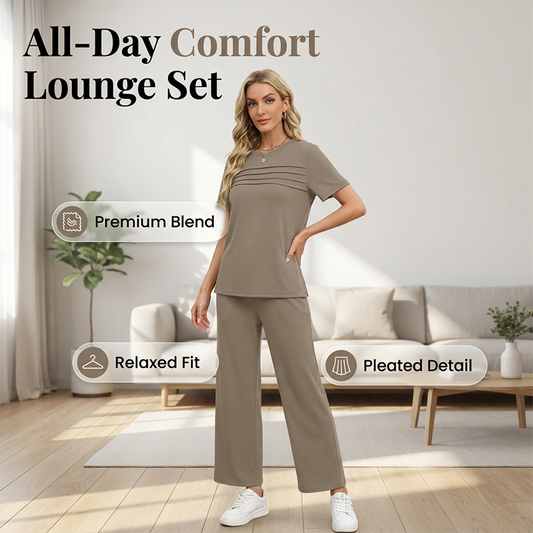 2-delige, relaxte loungeset voor dames