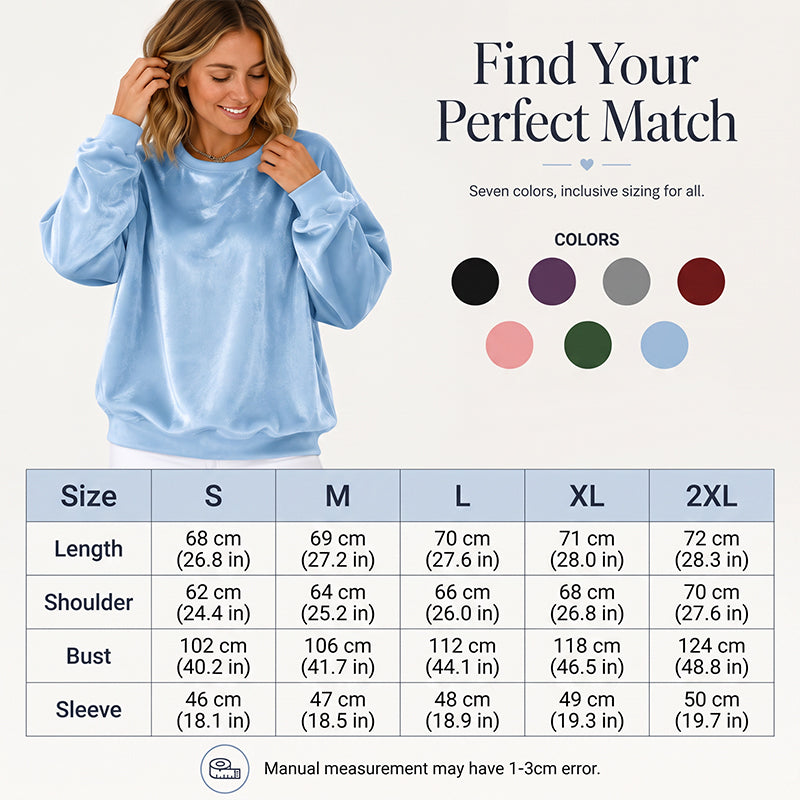 👚 Shirt met lange mouwen en ronde hals – zacht en veelzijdig voor comfort in het dagelijks leven
