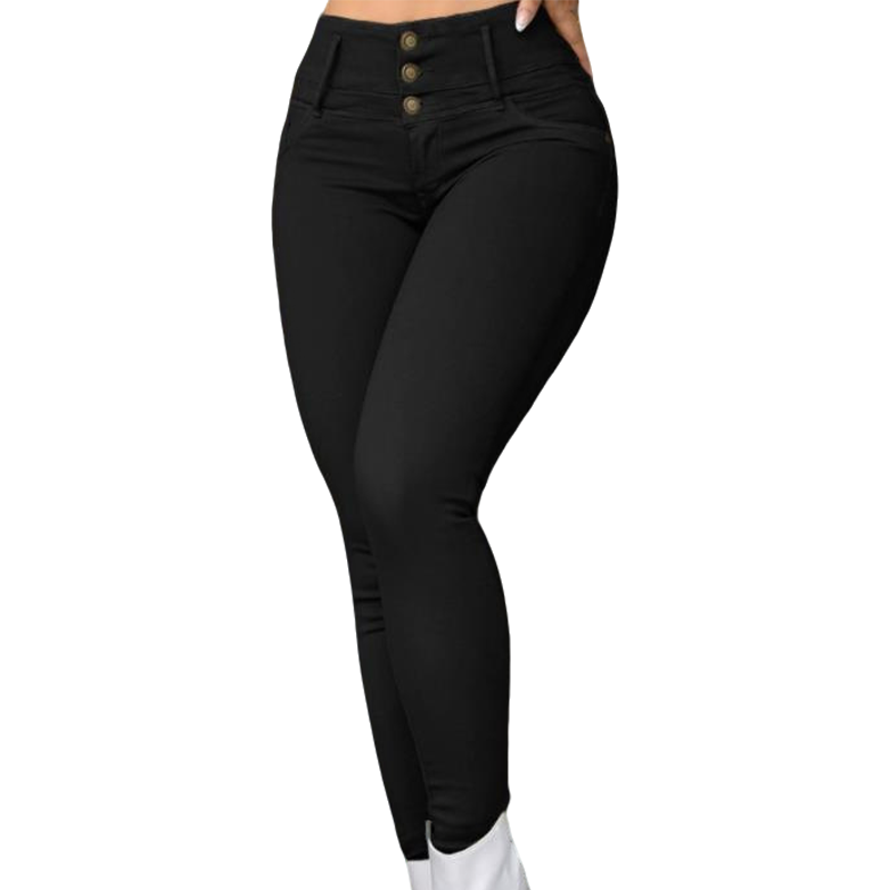 👖 Skinny jeans met hoge taille en stretch – flatteert je figuur en zit de hele dag comfortabel