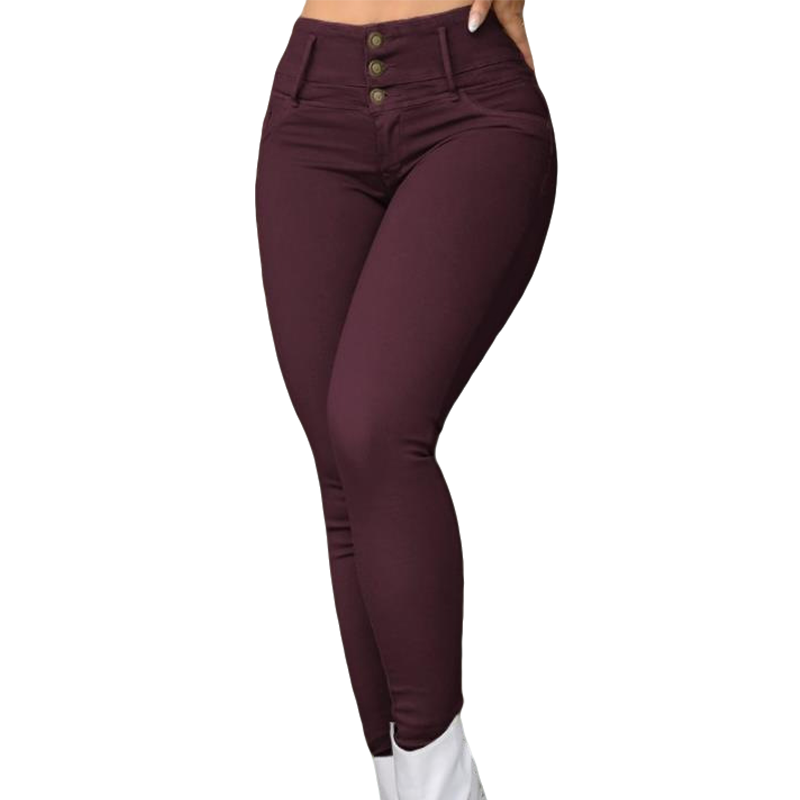 👖 Skinny jeans met hoge taille en stretch – flatteert je figuur en zit de hele dag comfortabel