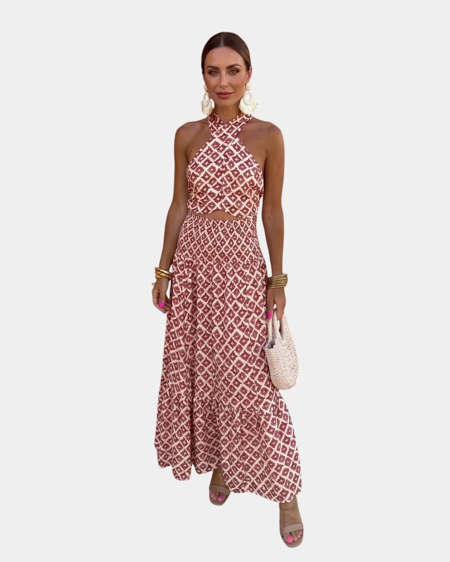 Prudence | Elegante set met blote schouders