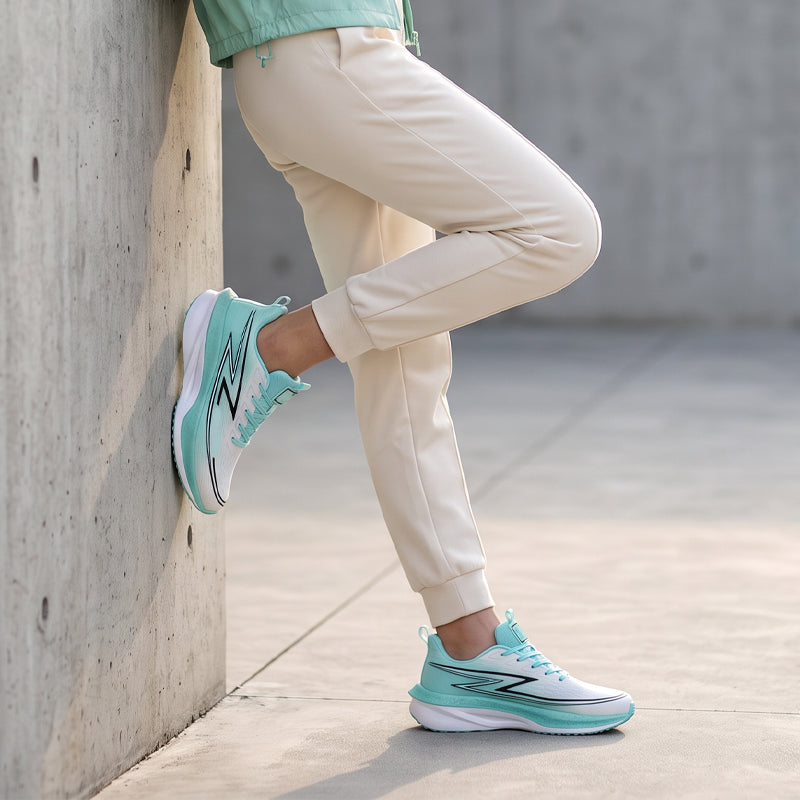Ademende sneakers met dempende zool voor de sportschool en buiten