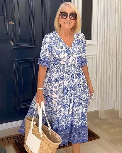 Ursula™ – Comfortabele Zomerjurk – Licht, Vrouwelijk & Elegant