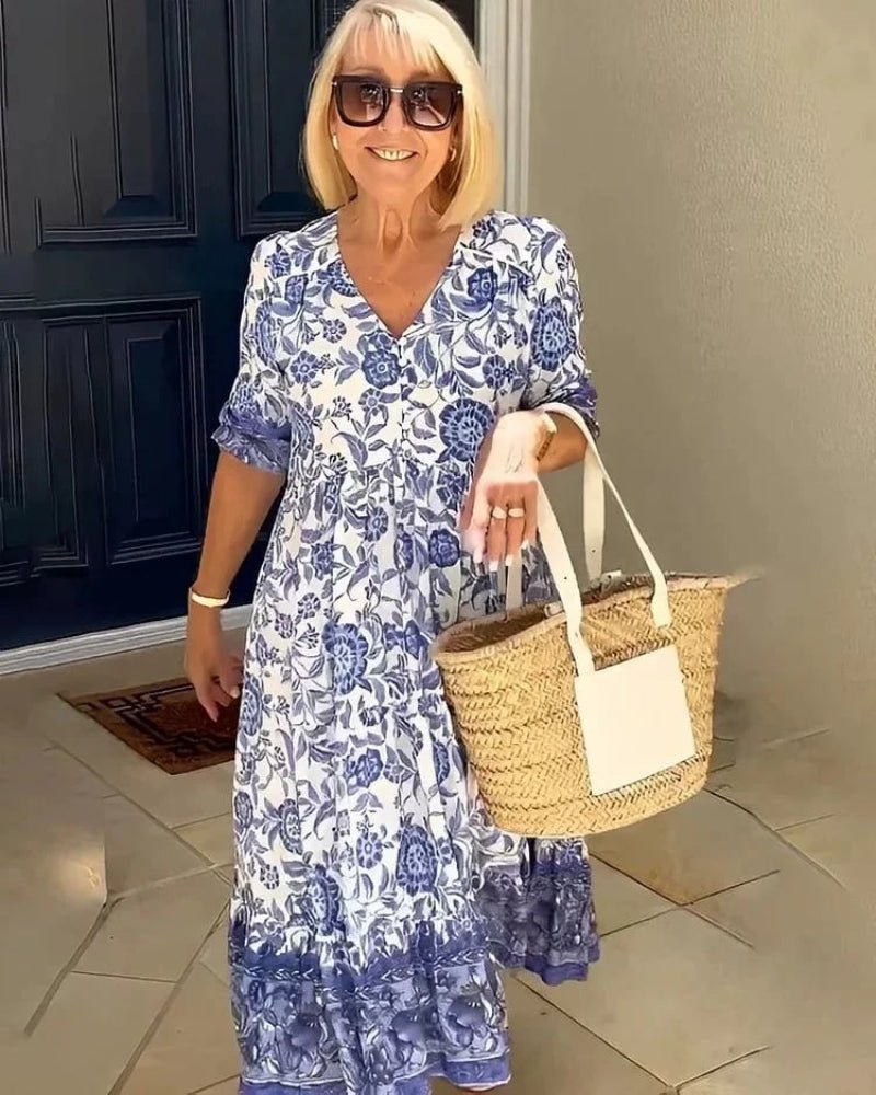 Ursula™ – Comfortabele Zomerjurk – Licht, Vrouwelijk & Elegant