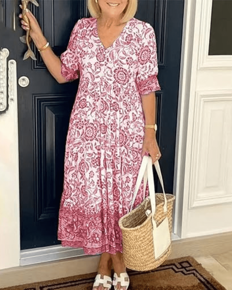 Ursula™ – Comfortabele Zomerjurk – Licht, Vrouwelijk & Elegant