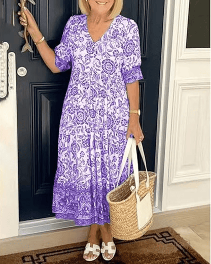 Ursula™ – Comfortabele Zomerjurk – Licht, Vrouwelijk & Elegant