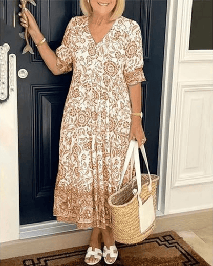 Ursula™ – Comfortabele Zomerjurk – Licht, Vrouwelijk & Elegant