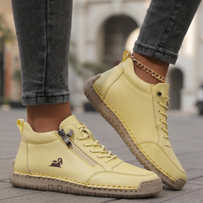 Mila  – Comfortabele orthopedische sneakers + ritssluiting